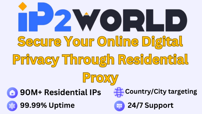 iP2World’s Dynamic Rotating Residential Proxies and Advanced Proxy Solutions