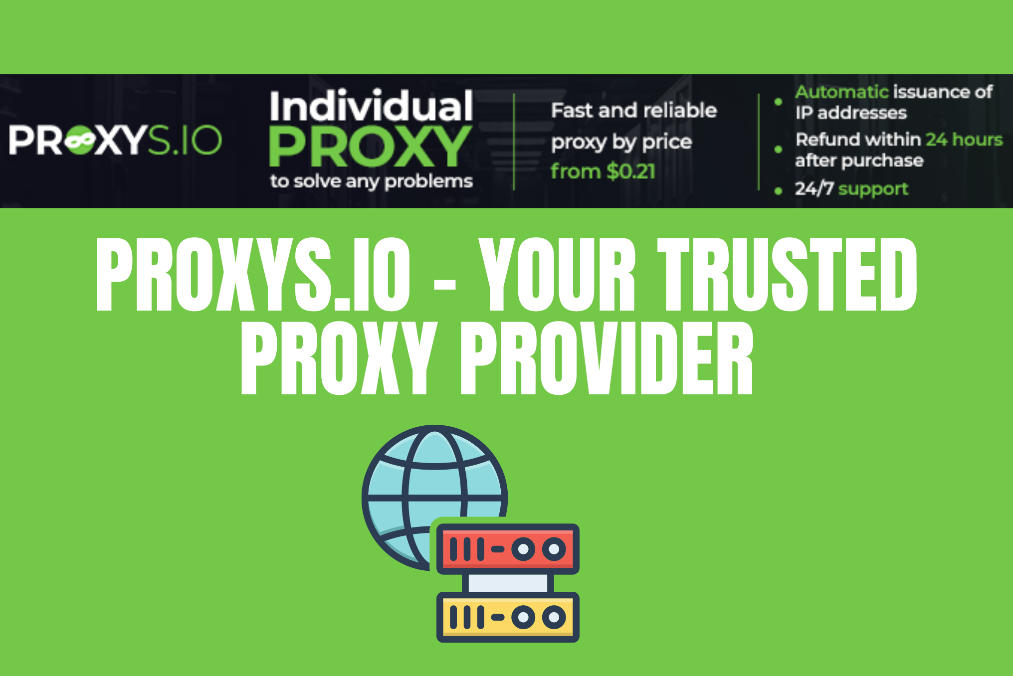 Proxys.io – Your Trusted Proxy Provider for Privacy, Security, and Productivity